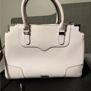 Rebecca Minkoff Elegant Lilac Lavender Large Satchel Crossbody